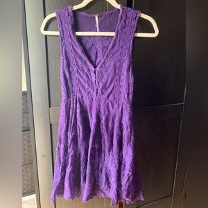Free People purple dress